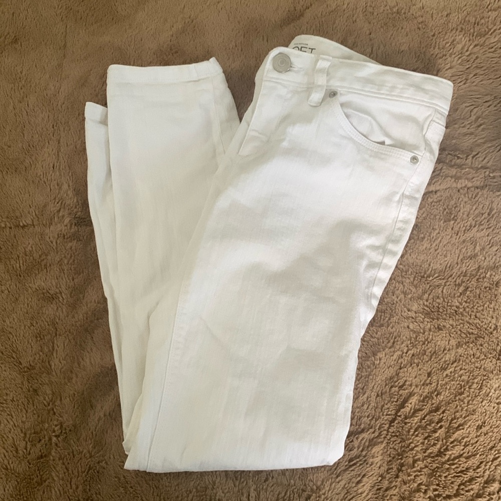 White Boyfriend Jeans